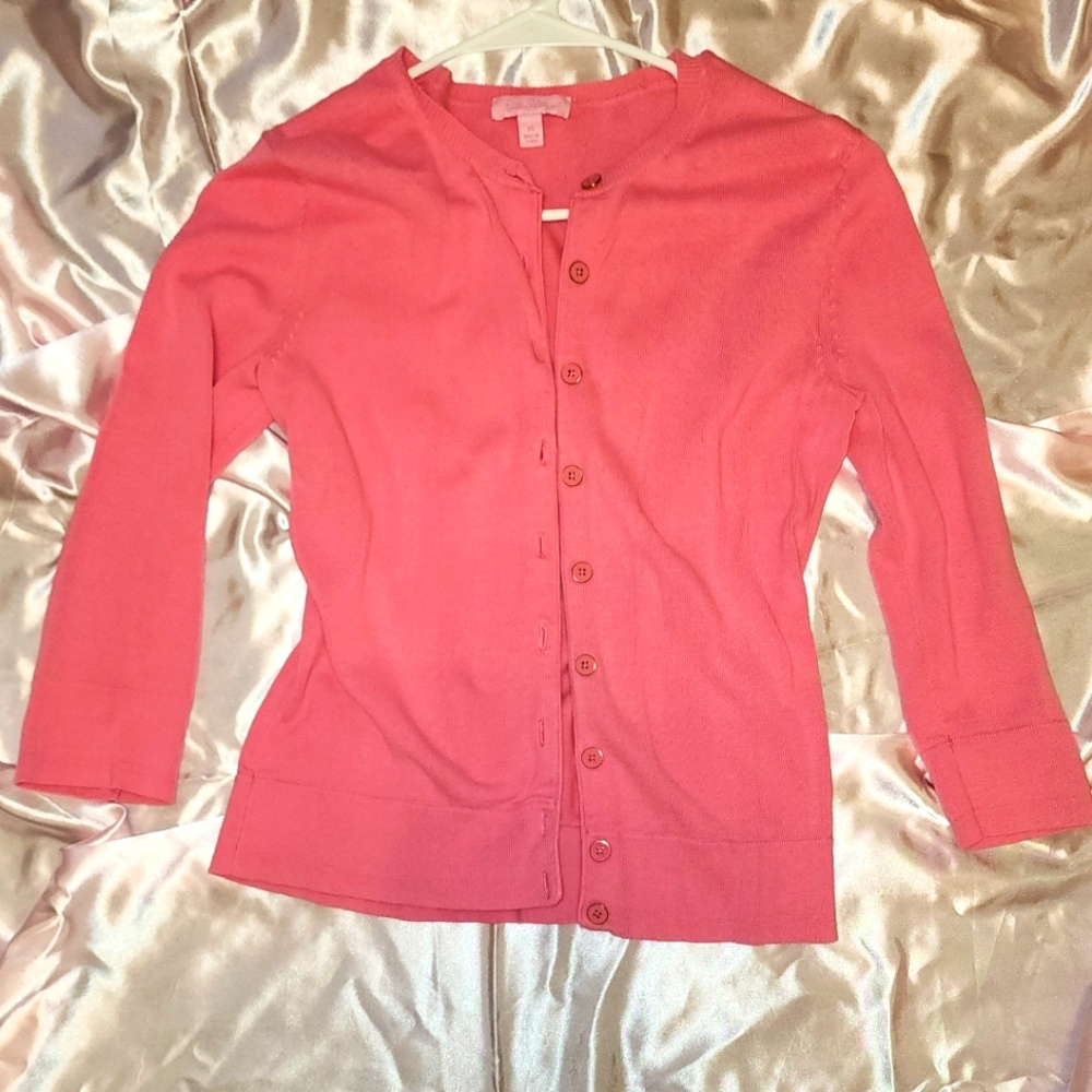 Lilly Pulitzer Pink cardigan